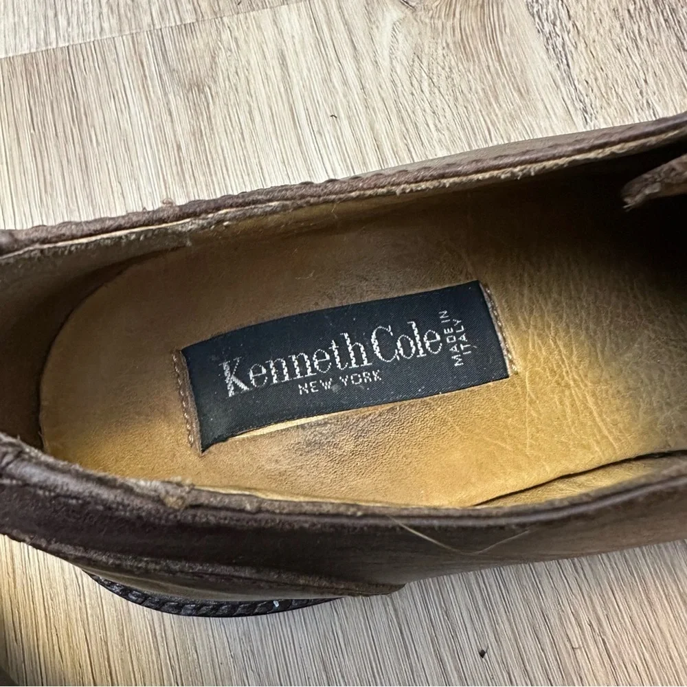Kenneth Cole NY Brown Leather Dress Shoes